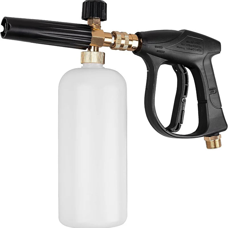 High - Pressure Washer Set - 300 bar, Multi - Purpose, 1L Foam Cannon, 5 Nozzles, M22 - 14 Connection, 1/4 Quick Connect