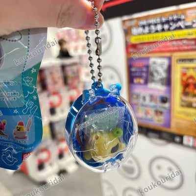Bandai Tamagotchi Spare Time Series2  Pooptime Pendant  Bean Mr.Koigari Doll Box Toy Collectible Anime Game Figurine