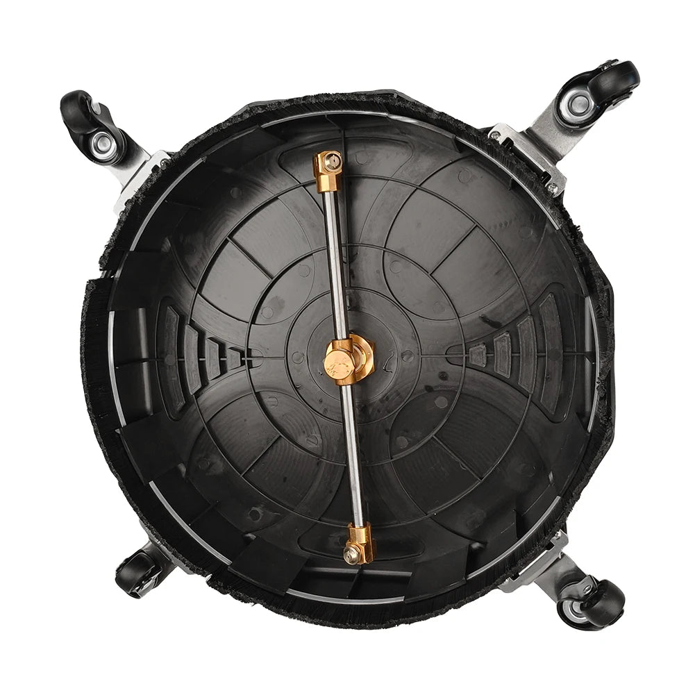 Pressure Washer 1/4 Quick Connector Patio Cleaner 2500PSI Surface Cleaner Attachment with Extension Wand Replacement Nozzles