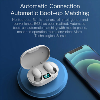 Bluetooth 5.0 Wireless Headphones E6S Noise Cancelling