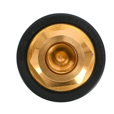 Turbo Nozzle for Pressure Washer 360° Rotating with 1/4" Quick Connector, 4000 PSI, Orifice 2.0/2.5/3.0/3.5/4.0 GPM