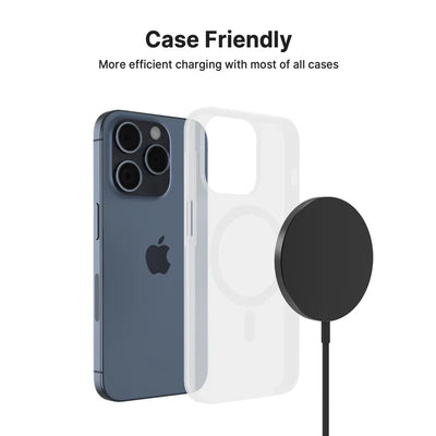 Magnetic Wireless Charger Pad Stand for iPhone 16 15 14 13 Pro Max Mini Airpods PD Macsafe Earphone Phone Fast Charging Station