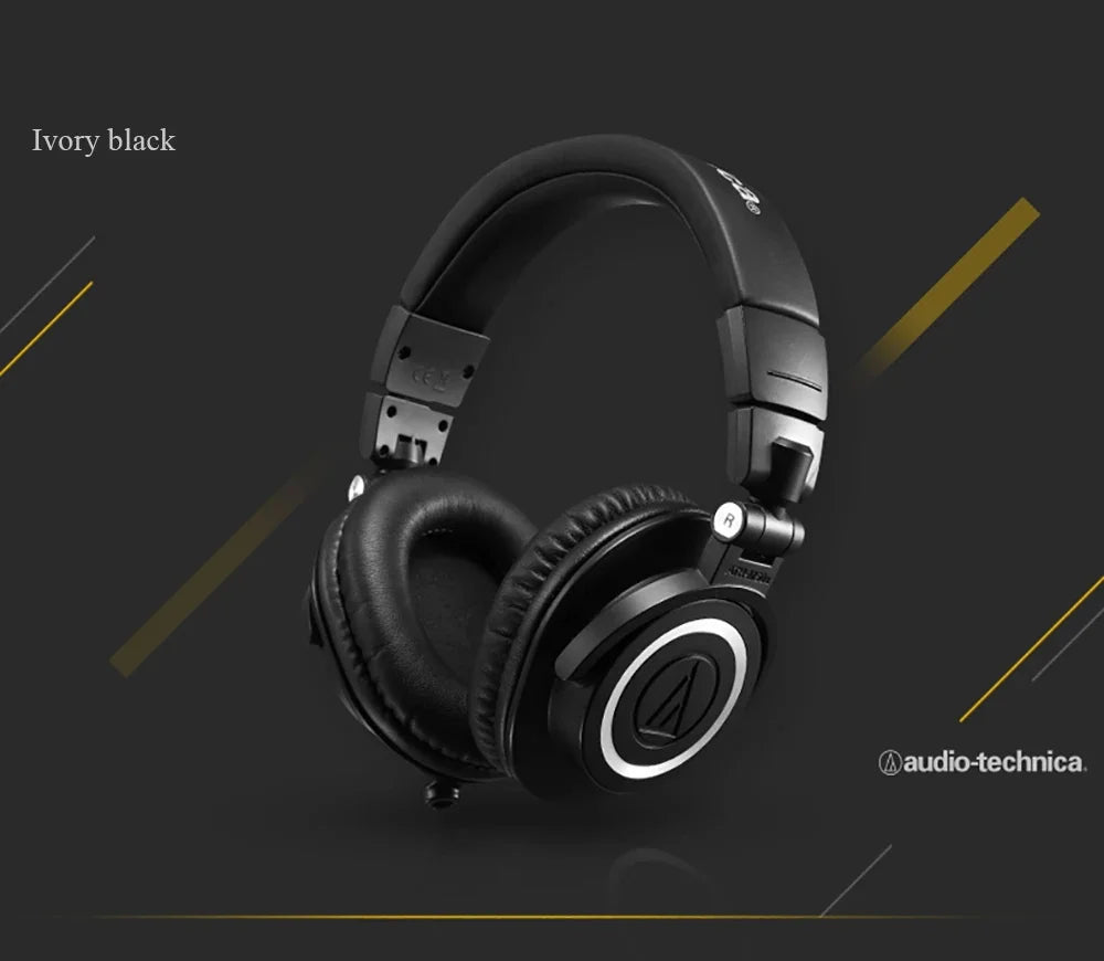 Audio-Technica ATH-M50x Professional Studio Monitor Headphones