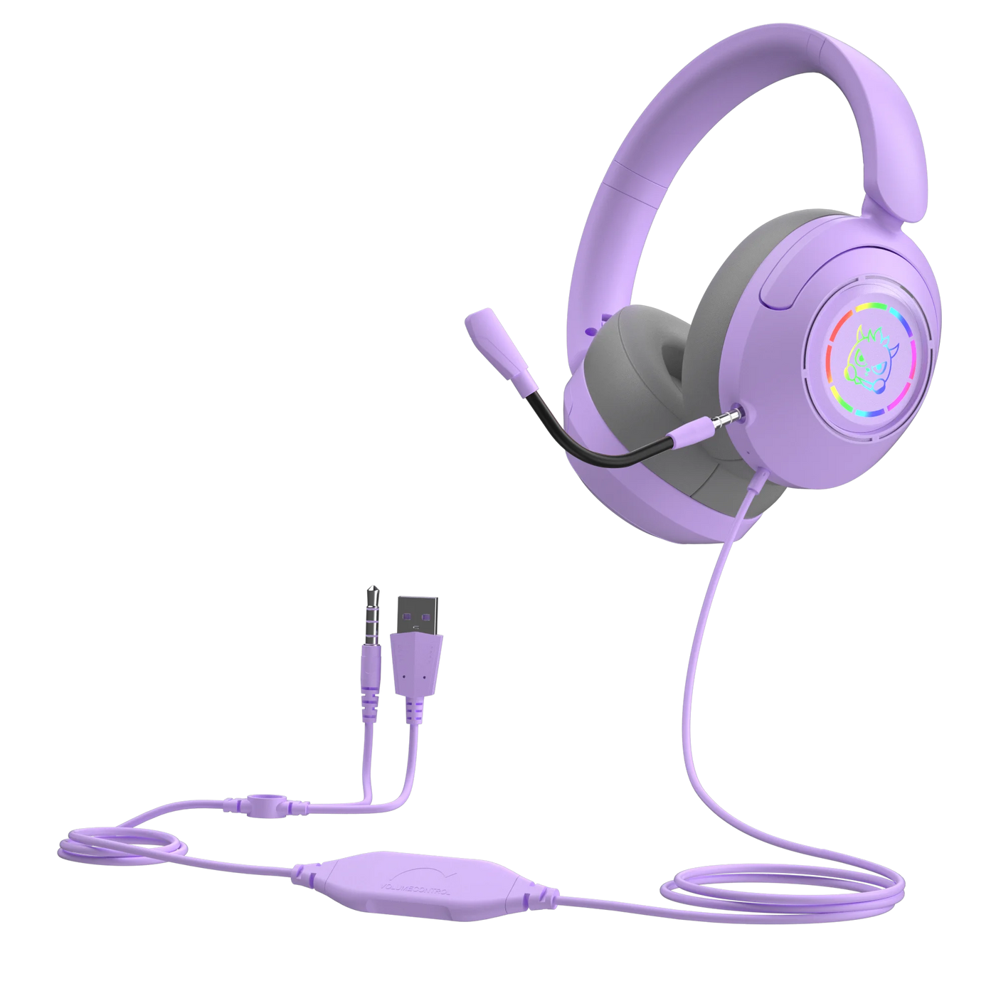 Original Earphones Wired Gaming Headset 3.5mm Wired Headphones Over Ear with Microphone Stereo Earbuds Sports For PS4 PC Phones