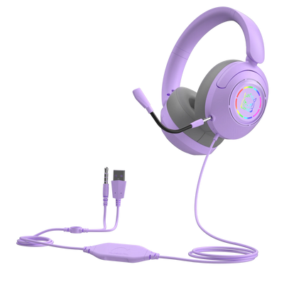 Original Earphones Wired Gaming Headset 3.5mm Wired Headphones Over Ear with Microphone Stereo Earbuds Sports For PS4 PC Phones