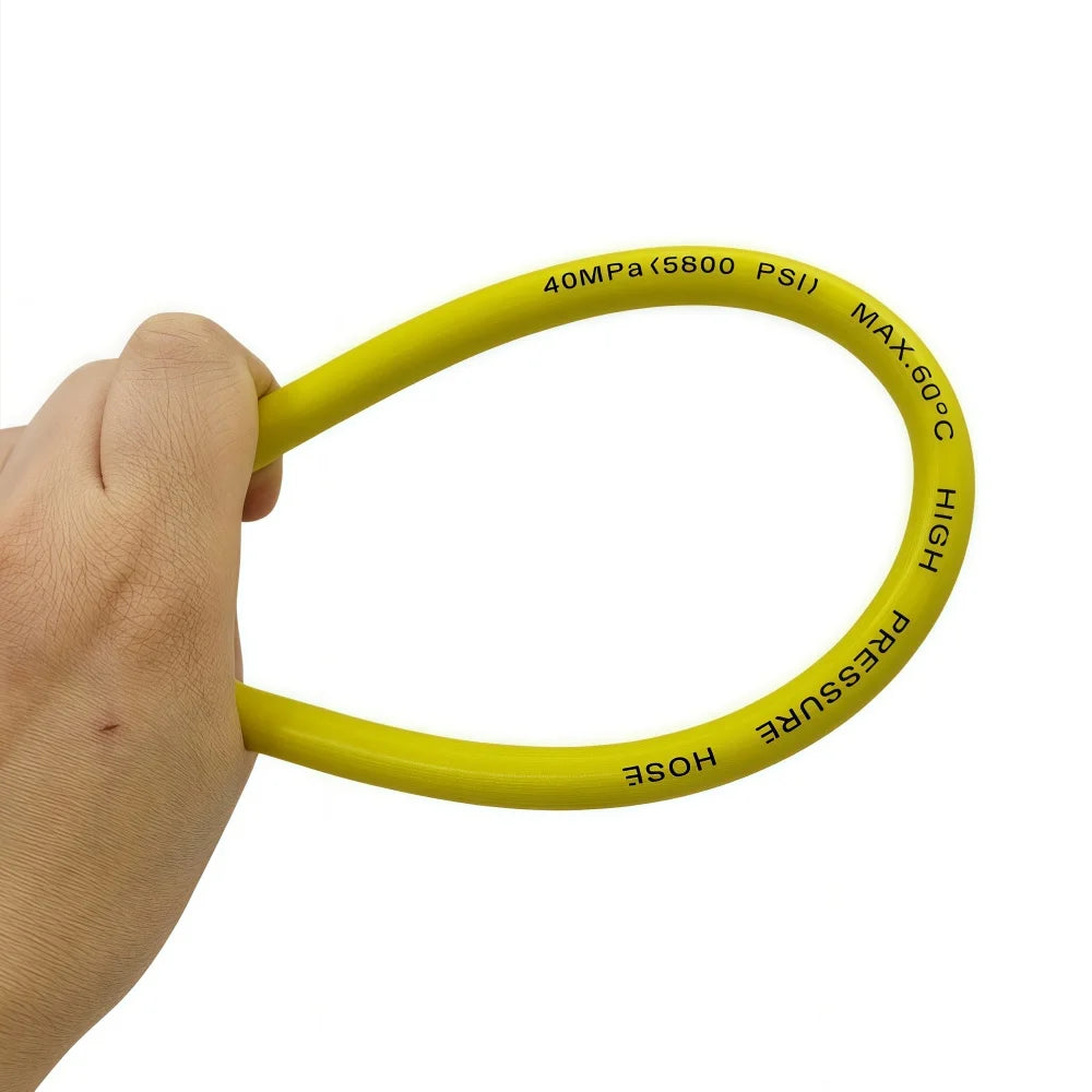 10~20m 5800PSI Super Flexible Pressure Washer Hose Pressure Cleaning Machine Hose Car Wash Hose Water Cleaning Hose For Huter