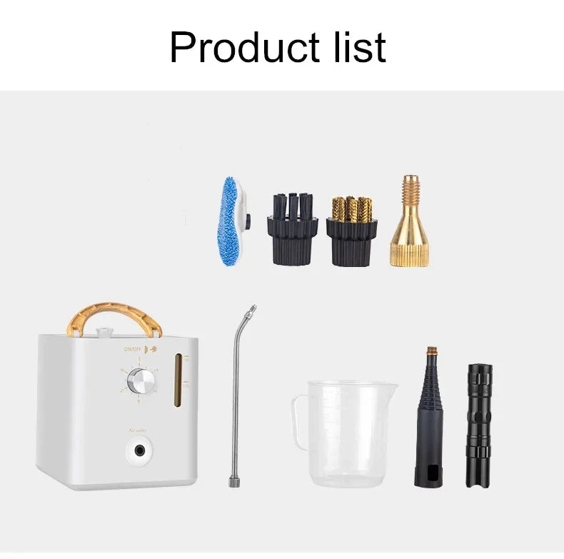 Steam Cleaner for Home Steamer Steam High Cleaner Air Conditioner Cleaning Machine with Brush Head for Household Clean 220V/110V