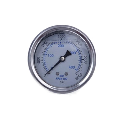 250 400Bar High Pressure Washer Car Wash Machine Pump Pressure Gauge Accessories Universal Washer Cleaning Machine Fittings