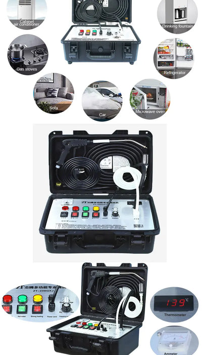 Air conditioning professional cleaning equipment steam cleaner for home