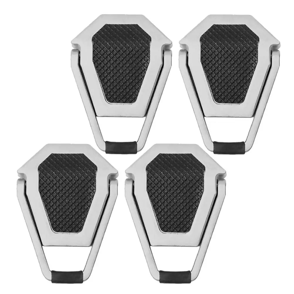 4 Pcs Laptop Cooling Pad Laptop Stand Adhesive Foldable Notebook Foot Pad Aluminum Alloy Laptop Support Stand Keyboard Riser