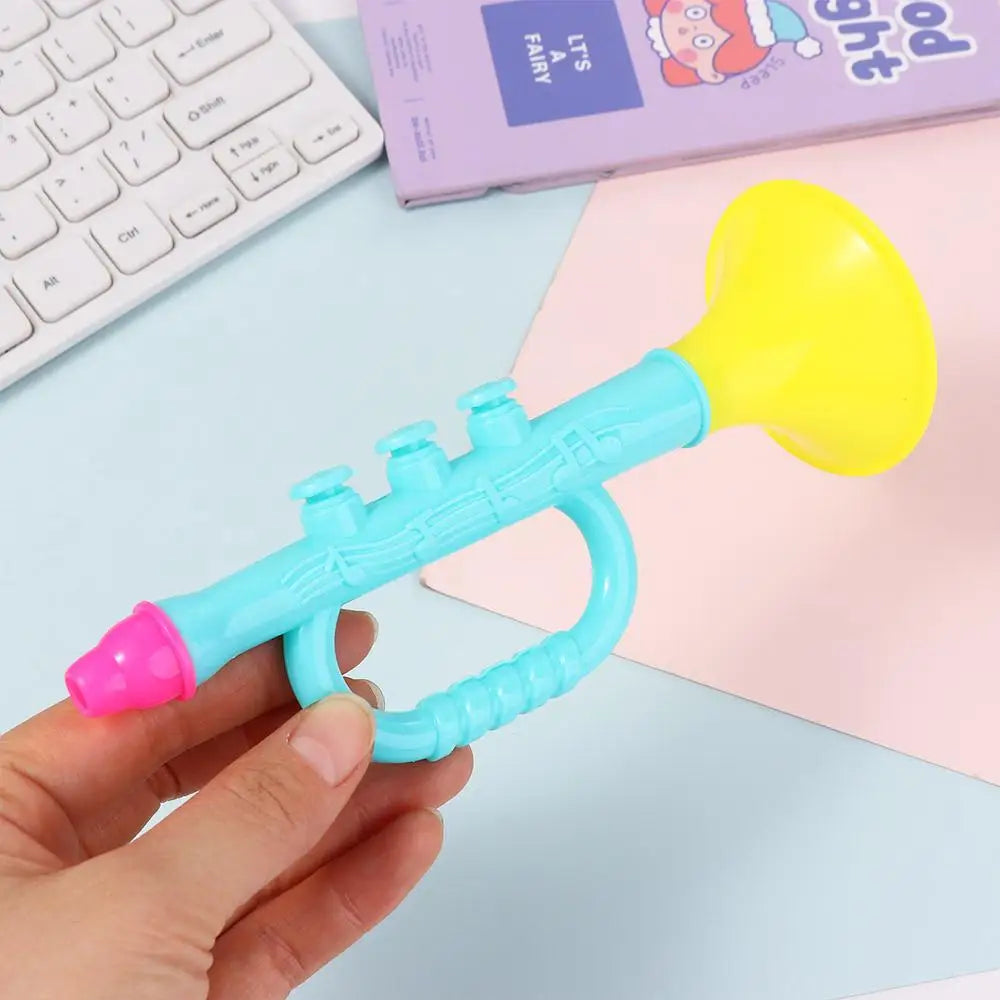 Learning Boy Girl Kids Toy Best Gift Children Colorful Baby Horn Toy Kids Trumpet Plastic Trumpet Baby Music Toys