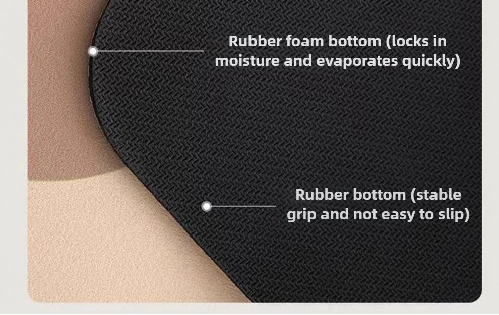 Non-Slip Yoga Mats Pure Color Rubber - Professional Studio Equipment for Women Fitness, Pilates Thick Exercise Mat 요가매트