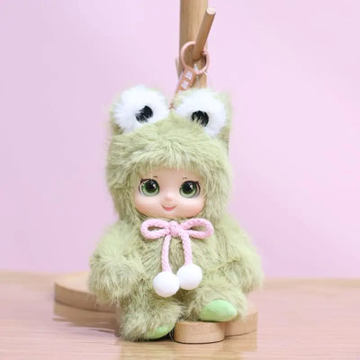 2025 Top ToyInternet famous little doll pendant, cute plush toy doll, cartoon bag decoration, keychain doll