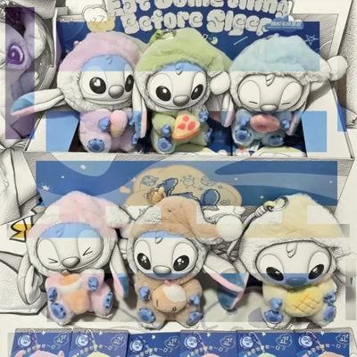 Hot 2025 Eat Something Before Sleep Series Vinyl Blind Box Bag plush Pendant Cute Doll Mystery Box Toy Surprise  Birthday Gift
