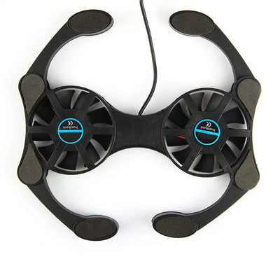 Foldable USB Laptop Cooling Pads With Double Fans Mini Octopus Notebook Cooler Cooling Pad For 7-15 Inch Notebook Laptop