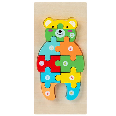 Montessori Wooden Toddler Puzzles for Kids Montessori Toys for Toddlers 2 3 4 Years Old for Toddler Dinosaur Toy