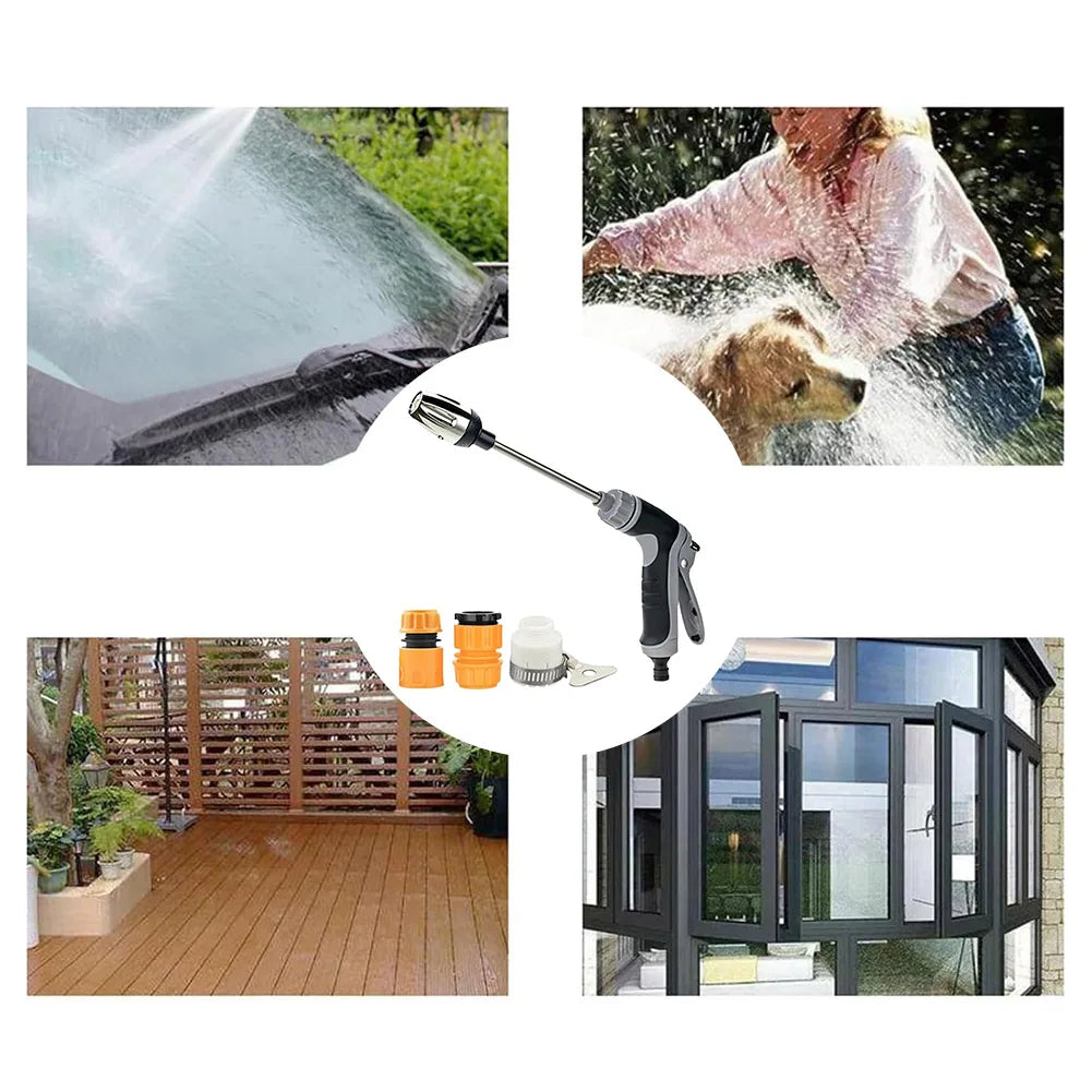 Pressure Washer Waterblitz High Pressure Turbowasher Water Blitz Pressure Washer Gun with 360° Rotating Hose for Garden Car Wash
