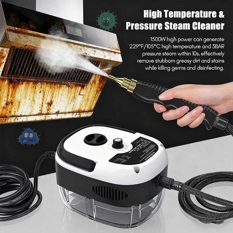 2025 Multi-Functional Home Steam Cleaner High Temperature High Pressure Specialized for Range Hood  Air Conditioning Cleaning