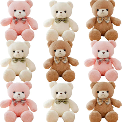 3-9Pcs Teddy Bears Bulk Stuffed Animals Cute Small Teddy Bear