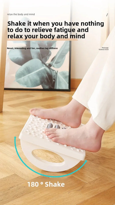 Ergonomic Office Foot Rest Stool Under Desk Adjustable Height Comfortable