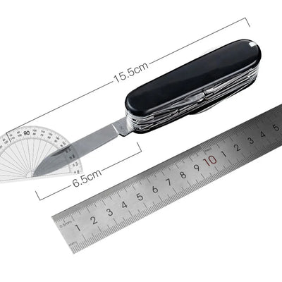Multifunctional Pocket Knife 30 Basic Functions Multitool Swiss Hand Tools Army Knife Outdoor Camping EDC Gear Survival Knives