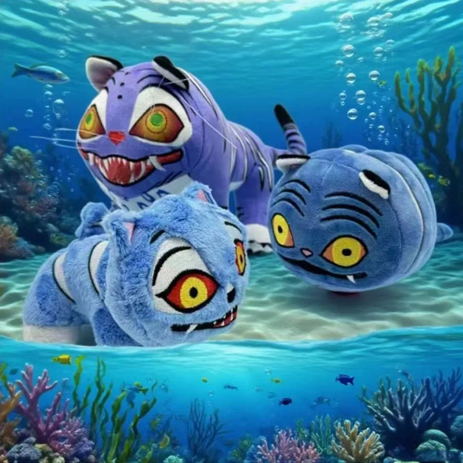 2025TreasuringU New Kpop Demon Plush Toys Game Hunters Tiger Stuffed Toy Doll Birthday Gifts