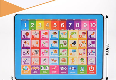 Learning Tablet for Kids Fun Touch and Learn Machine Educational Children Electronic Preschool Children Toys for Toddler Kids