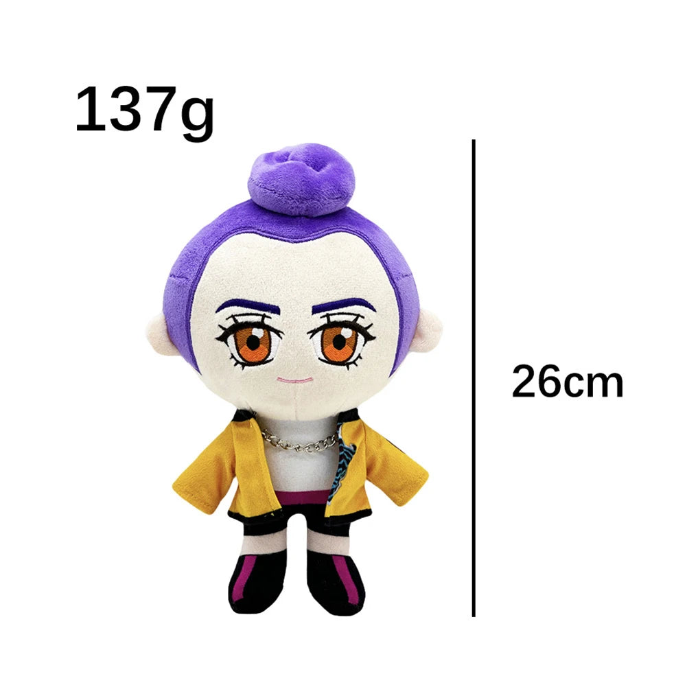 2025 NEW Kpop Demon Hunters Tiger Plush Toy Demon Hunters Kpop Accessories Toy Anime Game Collection for Christmas Birthday Gift
