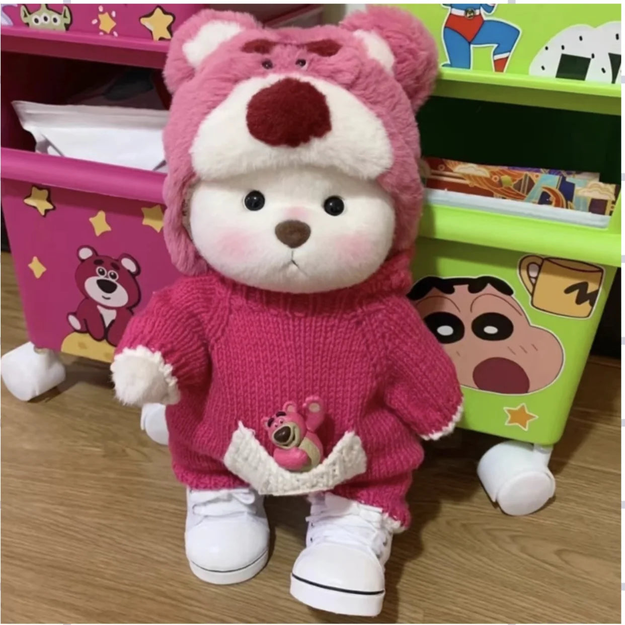 Handmade Cute Teddy Bear Long Plush High Quality Teddy