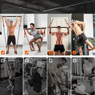 Pilates Workout Equipment W/ Resistance Bands