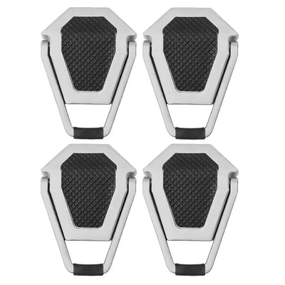 4 Pcs Laptop Cooling Pad Laptop Stand Adhesive Foldable Notebook Foot Pad Aluminum Alloy Laptop Support Stand Keyboard Riser