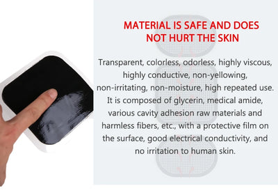 Hydrogel Fitness Pads - Replacement Gel Stickers for Ab Trainers