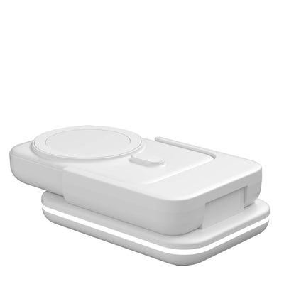 Portable 5000mAh Power Bank 3 in 1 Wireless Charging Station for iPhone & iWatch & Galaxy Watch for  Phones Airpods
