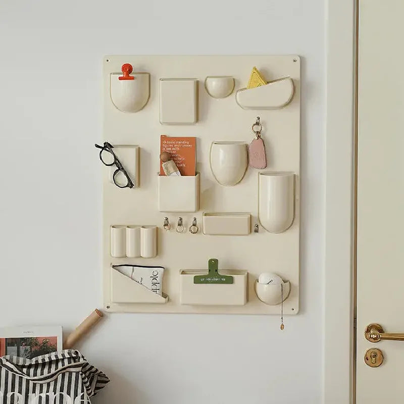 Wall Holder Offices Kitchen Organizer Desktop Wall Storage