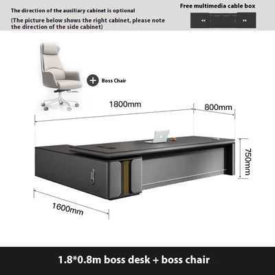 Bedroom Luxury Modern Boss Office Desk