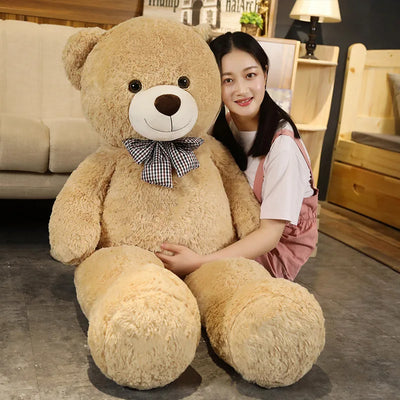 130cm Huge Size Teddy Bear With Bow-knot Giant