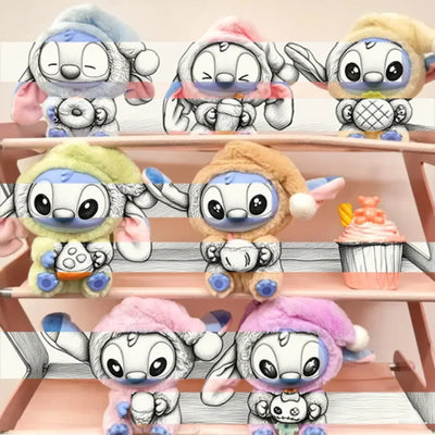 Hot 2025 Eat Something Before Sleep Series Vinyl Blind Box Bag plush Pendant Cute Doll Mystery Box Toy Surprise  Birthday Gift