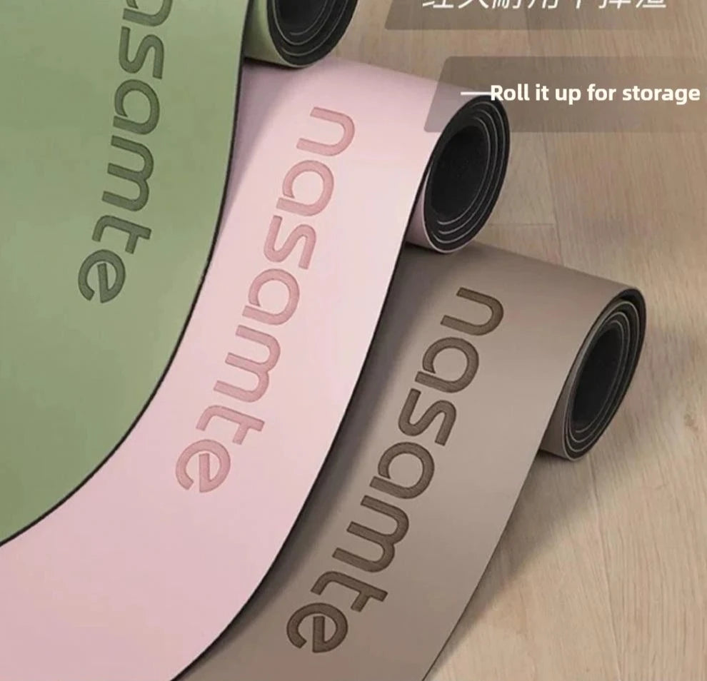 Non-Slip Yoga Mats Pure Color Rubber - Professional Studio Equipment for Women Fitness, Pilates Thick Exercise Mat 요가매트
