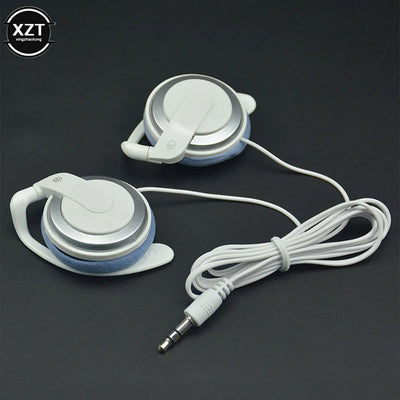 Wired Sports Earphones 3.5mm Sweatproof Stereo Headphones for Running Gym Workout, Gaming Headset