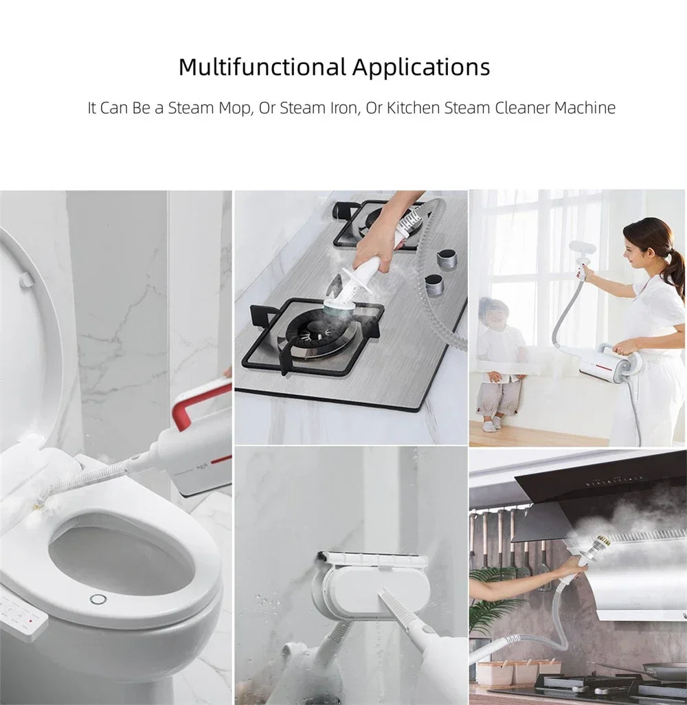 Steam Mop Cleaner for Home, High Temperature Steam Cleaner Air Conditioning Kitchen Cleaning Machine Steam Mop for All Floors