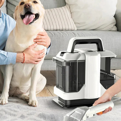 Powerful Carpet Cleaner Handheld 15Kpa Corded Spot Clean Machine Wet Fabric Carpet Sofa Cleaning Pet ,Car Machine Steam Cleaner