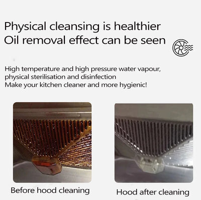 Steam cleaner, 3-level adjustable handle, 15-year heating element, 1.2-liter tank, portable steam cleaner for cleaning with 12 a