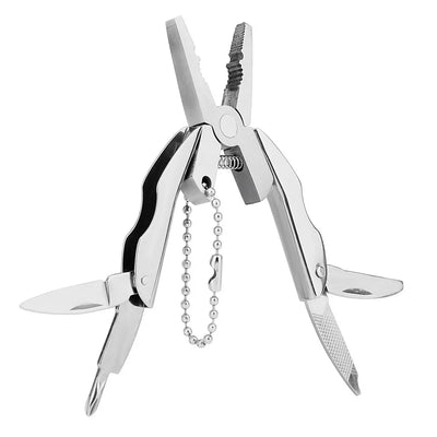 Mini Multi Tool Multitool Pliers Knife Screwdriver Keychain Outdoor Portable Hand Tool