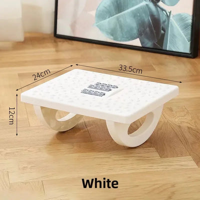 Ergonomic Office Foot Rest Stool Under Desk Adjustable Height Comfortable