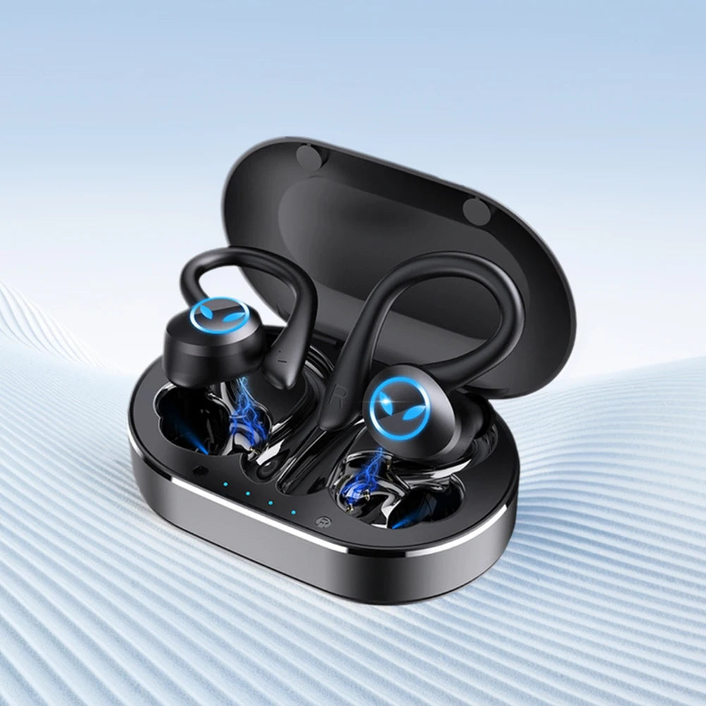 Q25 Wireless Headphone Sport Bluetooth 5.1 Headphones HiFi 9D Bass Stereo Earphone Headset with Microphone for iPhone Workout