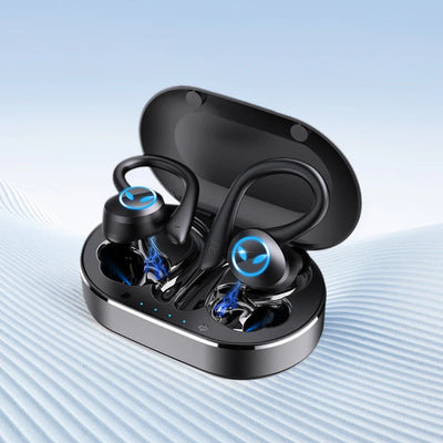 Q25 Wireless Headphone Sport Bluetooth 5.1 Headphones HiFi 9D Bass Stereo Earphone Headset with Microphone for iPhone Workout