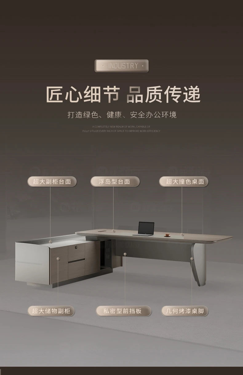 Contemporary Gaming Office Desk Luxury Modern