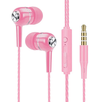 3.5mm Wired Headphones In Ear Headset Wired Earphones