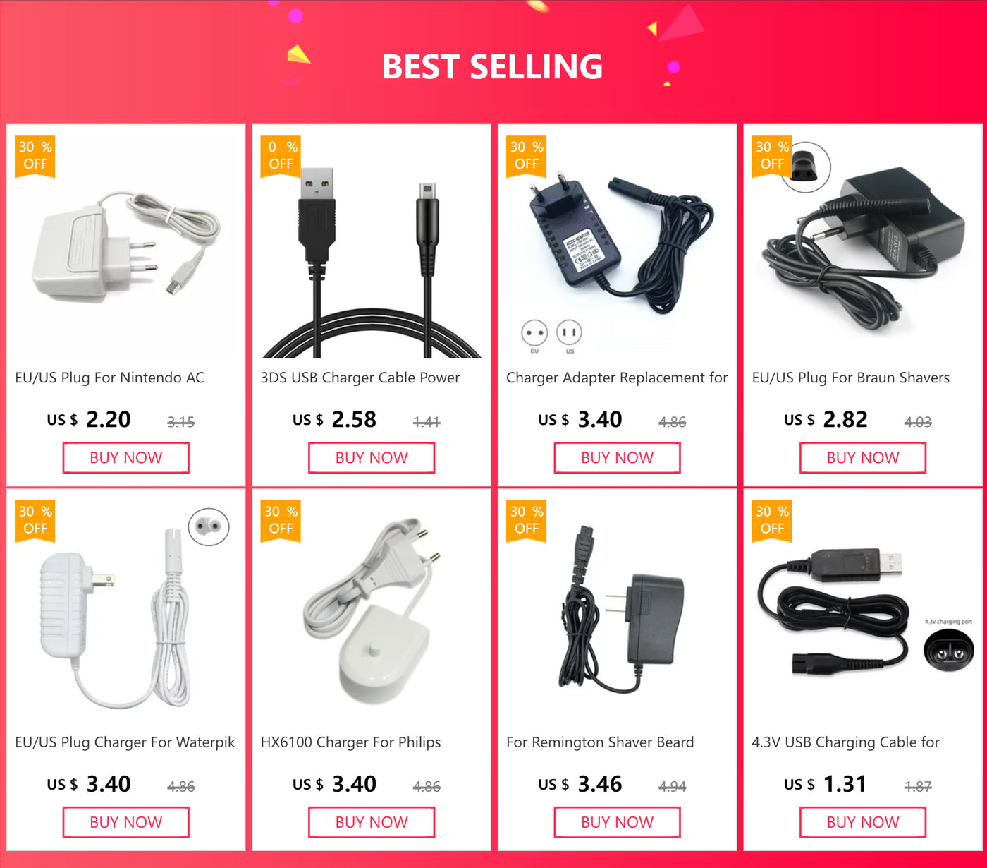 4/10-Ports USB Charging Station50W/10A Multi Port USB C Hub Charger for Cellphone Tablet Multiple Devices Extension Socket