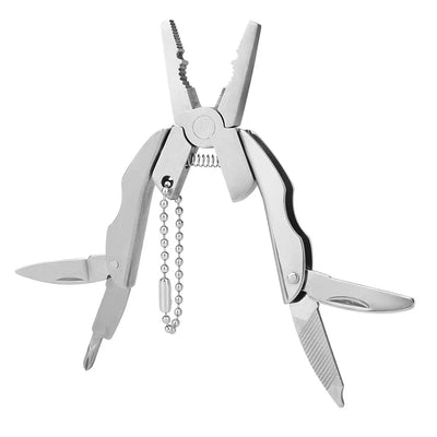 Mini Multi Tool Multitool Pliers Knife Screwdriver Keychain Outdoor Portable Hand Tool